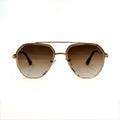 Cartier Gold Aviator Sunglasses with Brown Gradient Lenses | Model C-289